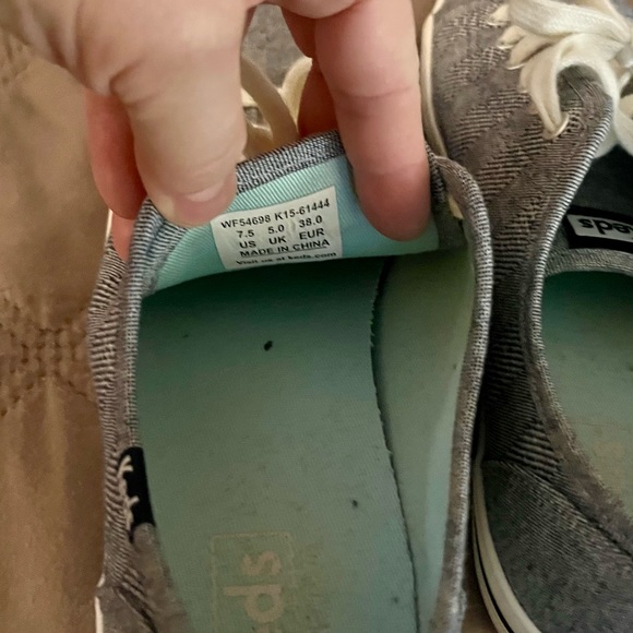 Keds Kickstart Canvas Lace Up, Womans, size 7.5, Chambray Blue - Picture 5 of 7